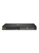 HPE Aruba Networking CX 6000 24p 10M/100M/1G Class4 PoE 4p SFP 1G 370W Switch