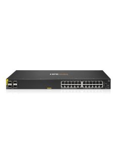   HPE Aruba Networking CX 6000 24p 10M/100M/1G Class4 PoE 4p SFP 1G 370W Switch
