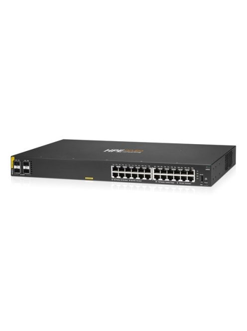 HPE Aruba Networking CX 6000 24p 10M/100M/1G Class4 PoE 4p SFP 1G 370W Switch
