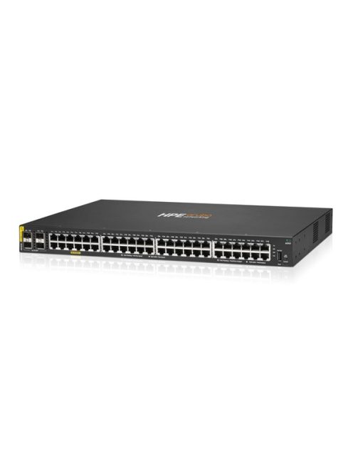 HPE Aruba Networking CX 6000 48p 10M/100M/1G Class4 PoE 4p SFP 1G 370W Switch